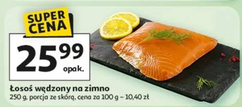 Łosoś wędzony na zimno