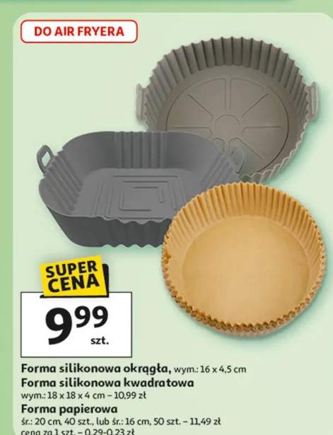 Forma silikonowa okrągła