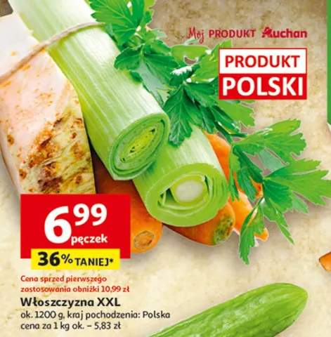 Włoszczyzna XXL ok. 1200g