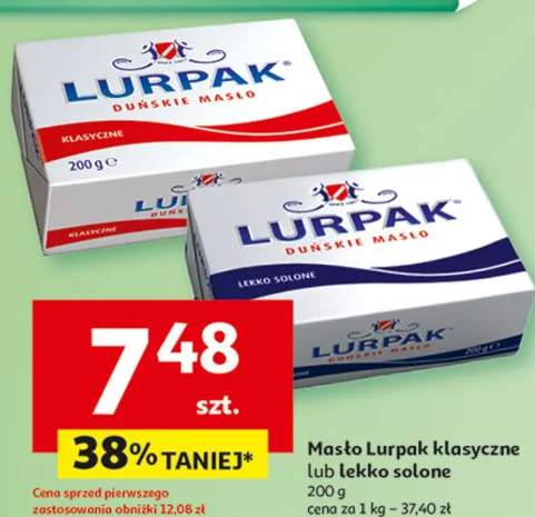 Masło klasyczne lub lekko solone