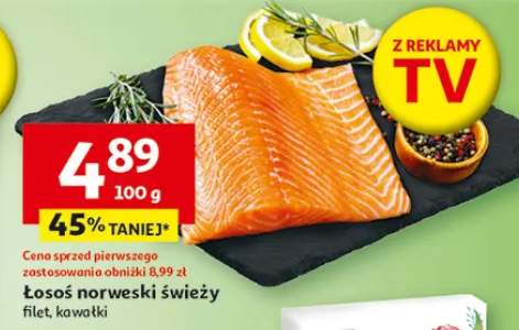 Łosoś norweski świeży filet, kawałki