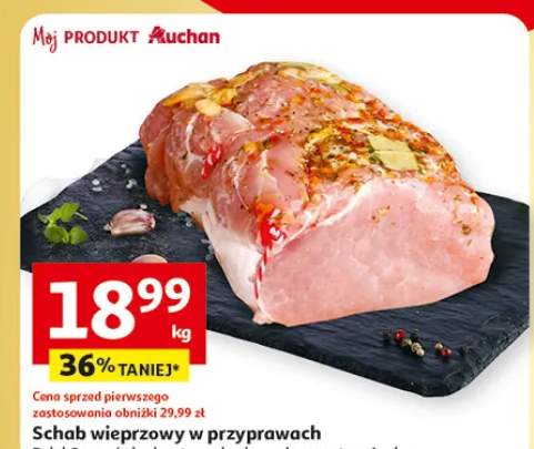 Schab wieprzowy w przyprawach