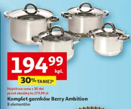 Komplet garnków Berry Ambition