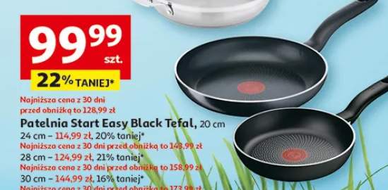 Patelnia Start Easy Black Tefal