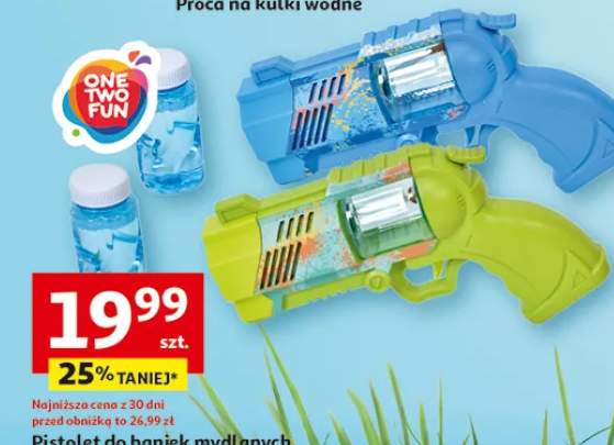 Pistolet do baniek mydlanych