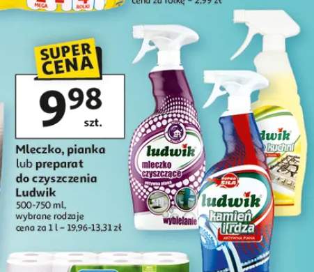 Mleczko, pianka lub preparat do czyszczenia Ludwik