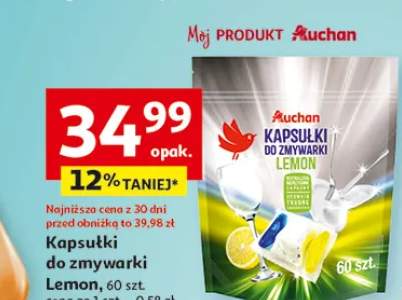 Kapsułki do zmywarki Lemon