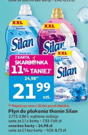 Płyn do płukania tkanin Silan