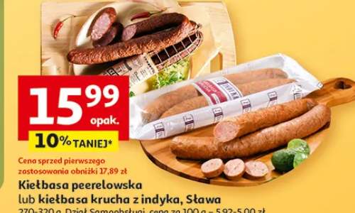 Kiełbasa pechowska lub kiełbasa krucha z indyka