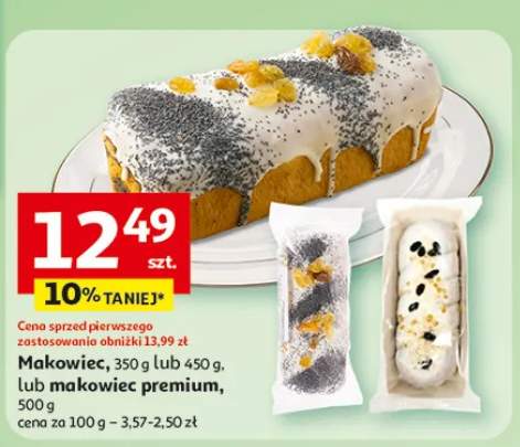 Makowiec, 350g lub 450g, lub makowiec premium, 500g