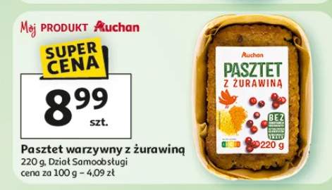 Pasztet warzywny z żurawiną