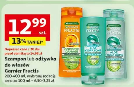 Szampon lub odżywka do włosów Garnier Fructis