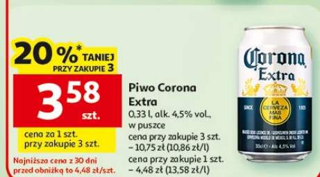Piwo Corona Extra