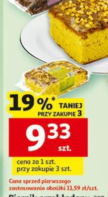 Piernik przekładany lub ciasto cytrynowe