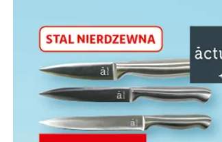 Nóż kuchenny stalowy