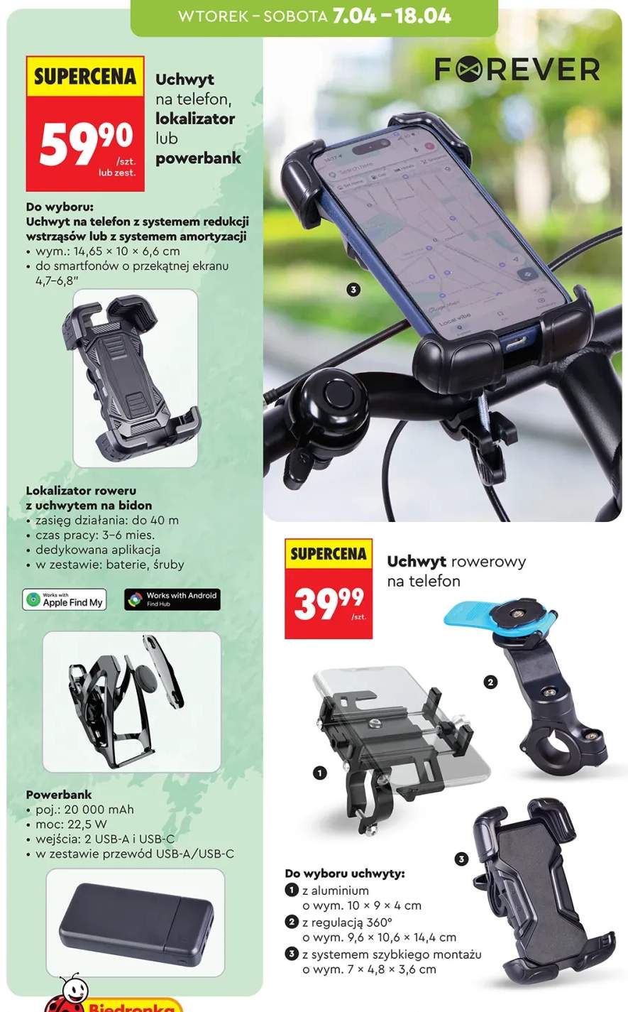 uchwyt rowerowy na telefon