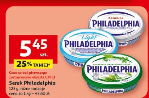 Serek Philadelphia z ziołami