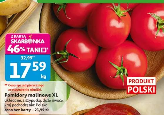 Pomidory malinowe XL