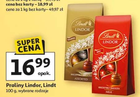 Praliny Lindor, Lindt