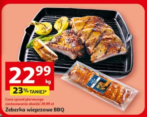 Żeberka wieprzowe BBQ