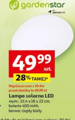 Lampa solarna LED