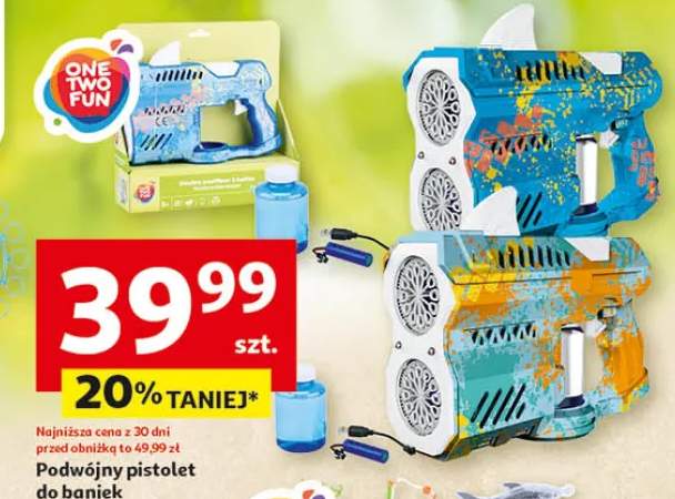 Podwójny pistolet do baniek