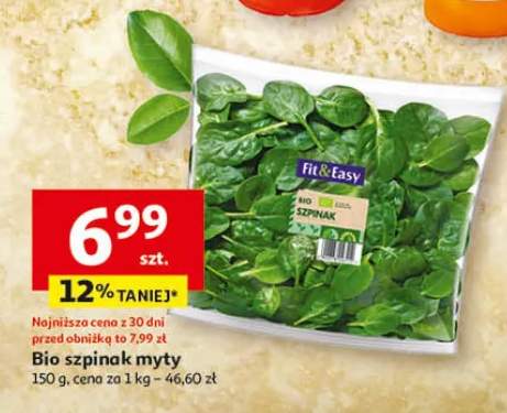 Bio szpinak myty
