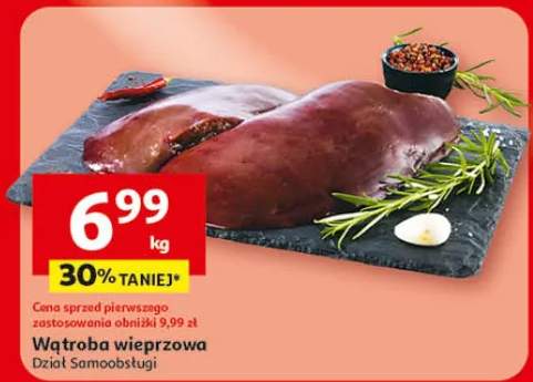Wątroba wieprzowa Dział Samoobsługi