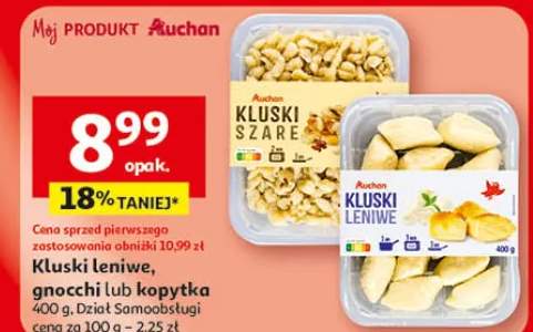 Kluski leniwe, gnocchi lub kopytka