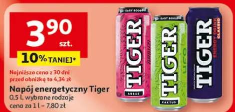 Napój energetyczny Tiger 0.5 l, wybrane rodzaje