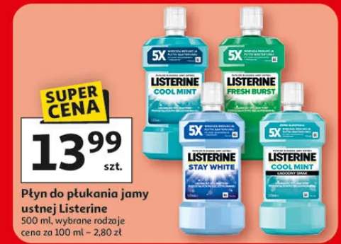 Płyn do płukania jamy ustnej Listerine