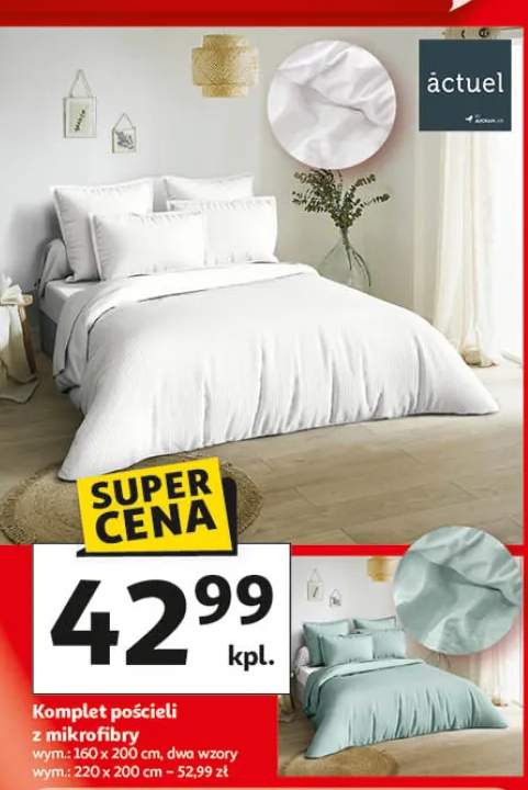 Komplet pościeli z mikrofibry