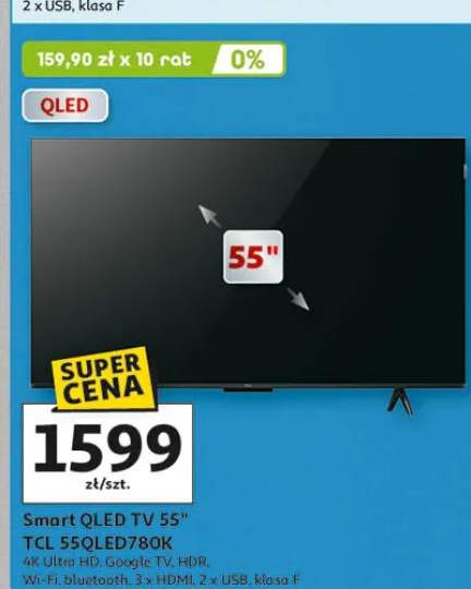 Smart QLED TV 55" 55QLED780K