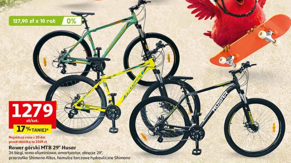 Rower górski MTB 29" Husar