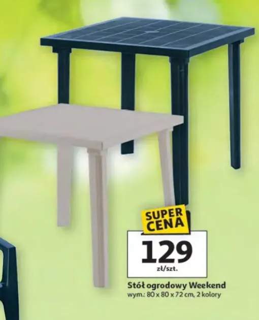 Stół ogrodowy Weekend