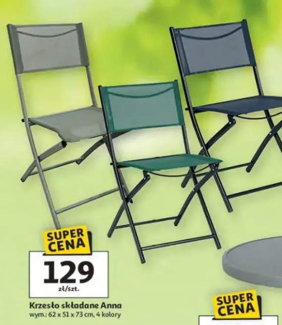 Krzesło składane Anna