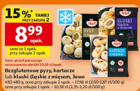 Bezglutenowe pyzy, kartacze lub kluski śląskie z mięsem, Jawo