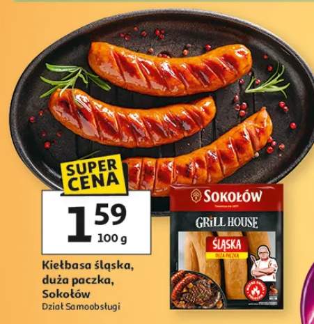 Kiełbasa śląska, duża paczka, Sokołów