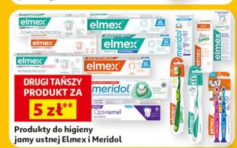 Produkty do higieny jamy ustnej Elmex i Meridol