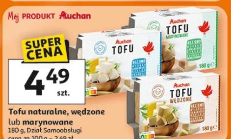 Tofu naturalne, wędzone lub marynowane
