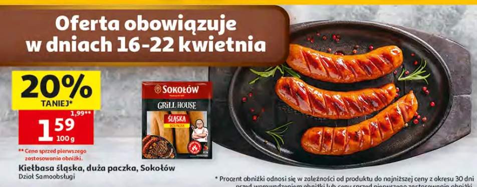 Kiełbasa śląska, duża paczka