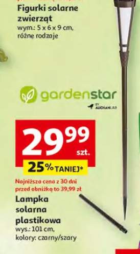 Lampka solarna plastikowa