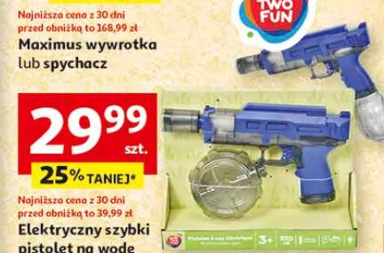 Elektryczny szybki pistolet na wodę