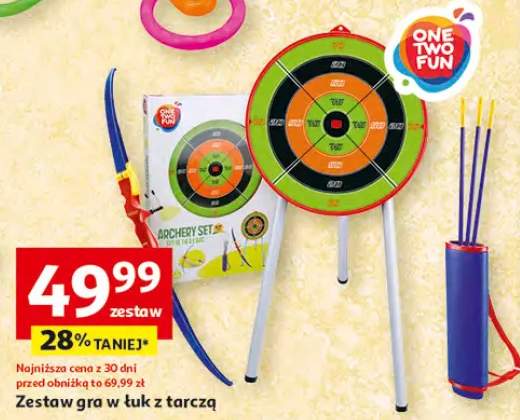 Zestaw gra w łuk z tarczą