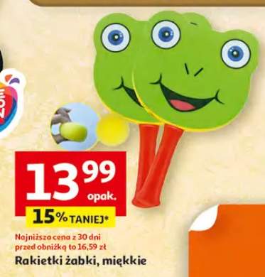 Rakietki żabki, miękkie