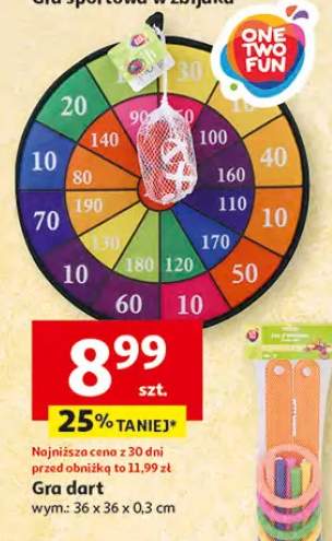 Gra dart wym.: 36 x 34 x 0,3 cm