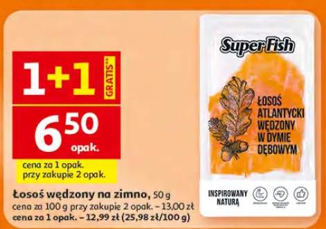 Łosoś wędzony na zimno