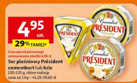 Ser pleśniowy camembert lub brie