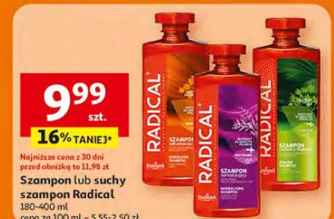 Szampon lub suchy szampon