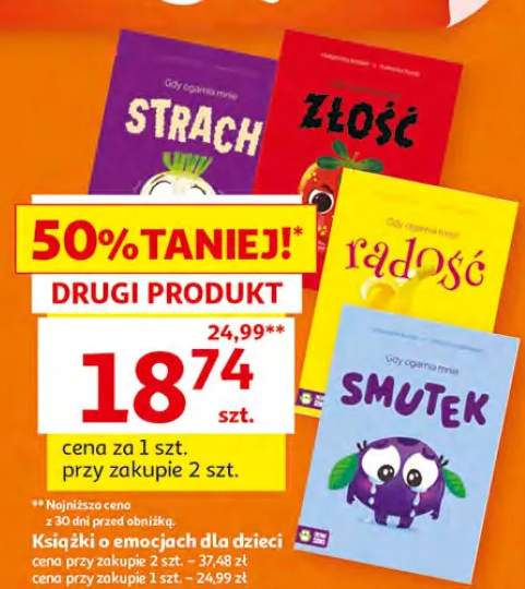 Książki o emocjach dla dzieci